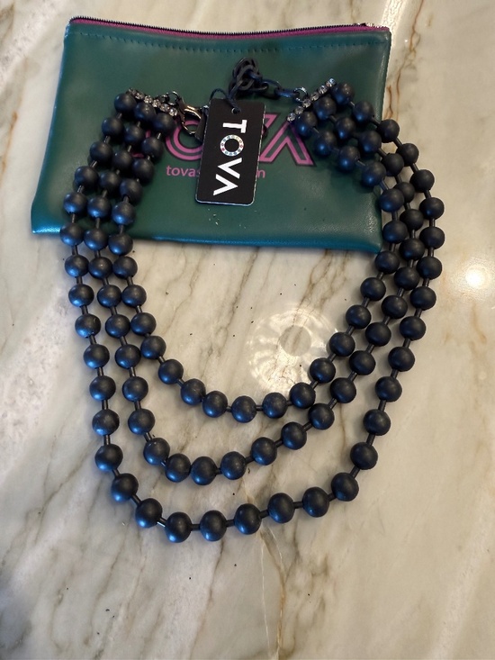 Tova Jewelry - Tova Smutt Bead multi strand necklace
